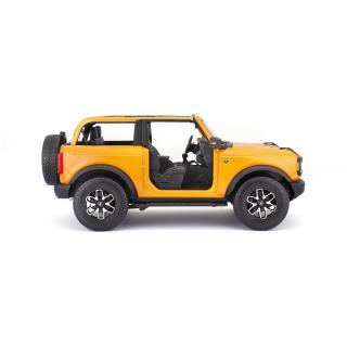 Offre de la semaine: <br>Ford Bronco 2021, ohne Türen (badlands) orange Maisto 1:18 Metallmodell<br>Valable jusqu`au 10.05.2024 ou dans la limite des stocks disponibles!